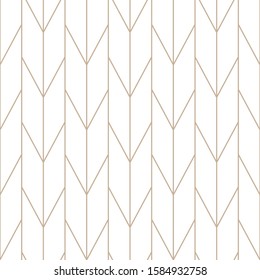 Vector seamless geometric outline simple pattern. Thin grid linear texture. Abstract minimalistic background. 