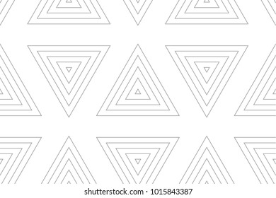 Vector Seamless Geometric Pattern