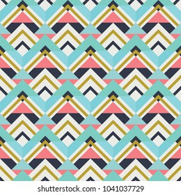 vector seamless geometric pattern