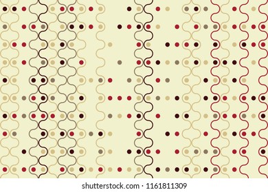 Vector seamless geometric pattern
