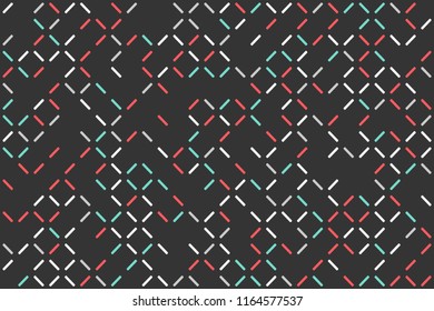 Vector seamless geometric pattern