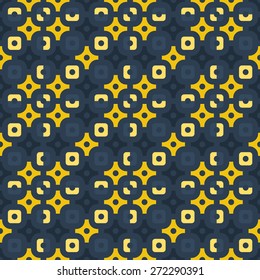 Vector seamless geometric pattern