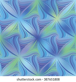 Vector seamless geometric pattern. Abstract vector decorative ethnic sketchy seamless pattern on colorful background. Geometric seamless pattern. Zentangle elements pattern 3D effect
