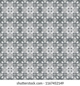 Vector seamless geometric pattern, background for design.
