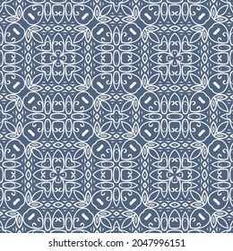 Vector seamless geometric pattern, background for design.