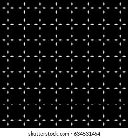Vector seamless geometric pattern background. Black and white. clean subtle.
