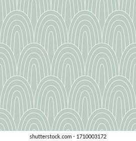 Vector seamless geometric pattern. Blue linear pattern. Wallpapers for your design.