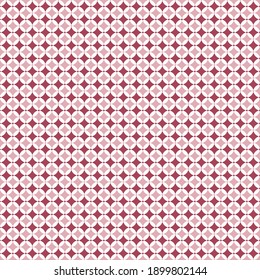 Vector seamless geometric pattern. Bright background in red tones
