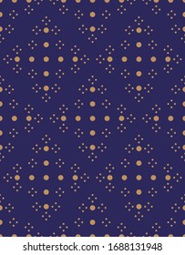 Vector seamless geometric pattern. Gold linear pattern. Wallpapers for your design.