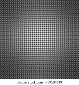Vector seamless geometric pattern of gray, black and white tiles.