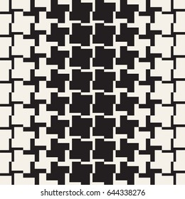 Vector Seamless Geometric Pattern. Halftone gradient stylish color transition. Woven Lines Simple Lattice