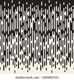 Vector seamless geometric pattern with  irregular rounded lines.Modern stylish texture