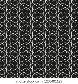 Vector seamless geometric pattern with lines.Modern stylish texture