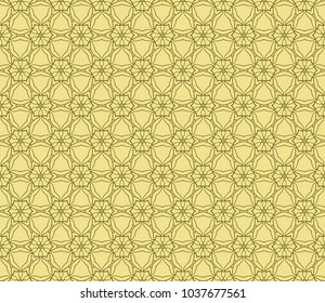 Vector seamless geometric pattern. Modern stylish texture with monochrome color. vector illustration