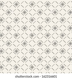 Vector seamless geometric pattern. Modern stylish texture