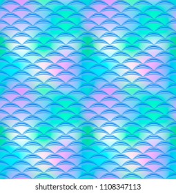 Vector seamless geometric pattern on mesh background with pink blue coloring