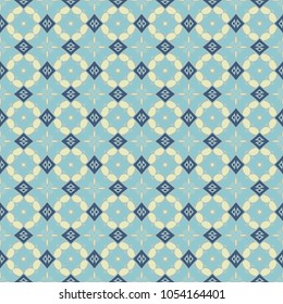 Vector seamless geometric pattern with repeating texture for textile fabric or paper print. Colorful graphic background. Tribal ethnic ornament, design for book cover, invitation card design