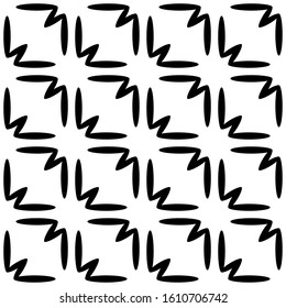 Vector seamless geometric pattern in retro style. Simple design for wrapping, wallpaper, textile