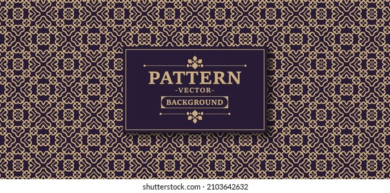 Vector seamless geometric pattern texture