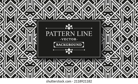 Vector seamless geometric pattern texture