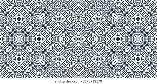 Vector seamless geometric pattern texture