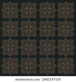 Vector seamless geometric pattern texture