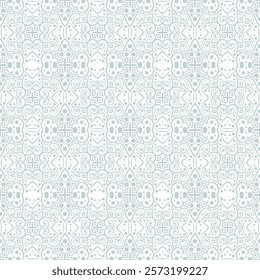 Vector seamless geometric pattern texture