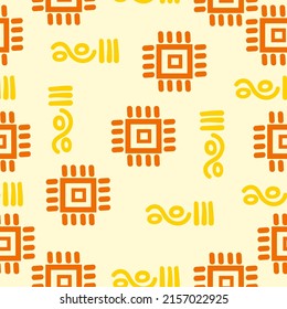 Vector seamless geometric pattern. Vintage textures. Decorative background for cards, invitations, web design. Retro digital paper.