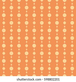 Vector seamless geometric pattern. Vintage background. Fabric, Scrapbooking