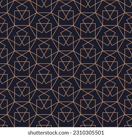 Vector seamless geometric pattern.Linear pattern. Wallpapers for your design. Vector illustration.