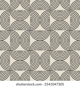 Vector seamless geometric pattern.Linear pattern. Wallpapers for your design. Vector illustration.