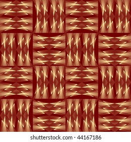 Vector seamless geometric red background
