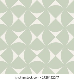 Vector seamless geometric vintage pattern. Abstract retro background design. Simple monochrome repeating elements.