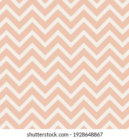 Vector seamless geometric vintage pattern. Abstract retro background design. Simple monochrome repeating zigzag lines.