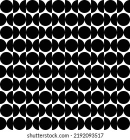 Vector seamless geometric vintage pattern. Abstract vintage retro modern background design. Simple monochrome repeating element for gift wrapping, carpet pattern, fashion textile design, fabric print 