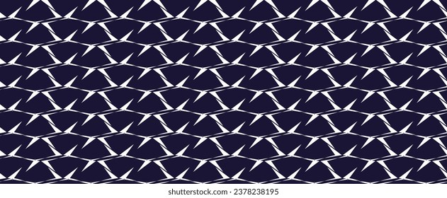 Patrón vintage geométrico sin fisuras vectorial.Para papel digital, impresión textil, relleno de página Ilustración vectorial. Resumen de diseño de fondo retro. Elementos repetitivos simples monocromáticos.
