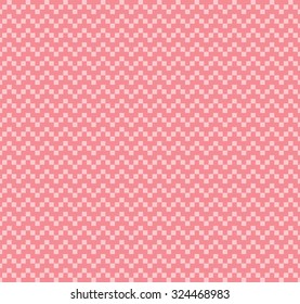 Vector seamless geometrical colored background with a zigzag pattern of pixels