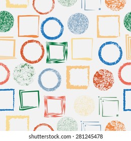 Vector Seamless Geometrical Pattern . 