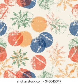 Vector Seamless Geometrical Pattern texture 