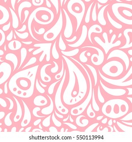 Vector seamless geometrical patterns. Decorative background for cards, invitations, web design in neutral and white colors. Retro digital paper. Vintage textures.