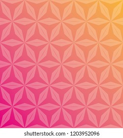 Vector seamless geometrical texture, rhombus, with gradient