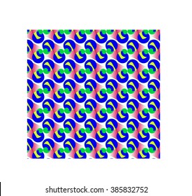 vector seamless Geometry colorful background