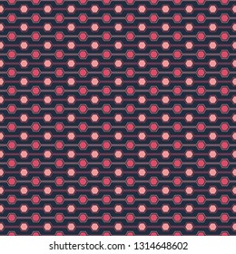 Vector Seamless Geometry Pattern for Postcards, wallpaper, web background, Print and fabric