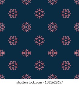 Vector Seamless Geometry Pattern for Postcards, wallpaper, web background, Print and fabric