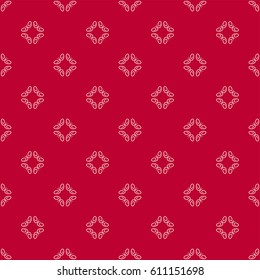 Vector Seamless Geometry Pattern of Postcards, Print fabric, Background for Web and Digital