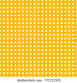 Vector Seamless Glow Stars Geometric Pattern