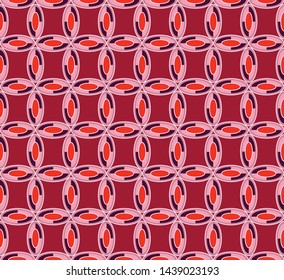 vector seamless graphical geometric pattern. abstract design