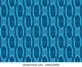 vector seamless graphical geometric pattern with ellipse