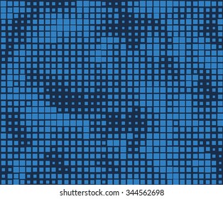 vector seamless graphical minimalistic geometric pattern. texture, simple, cube, square, grunge print.