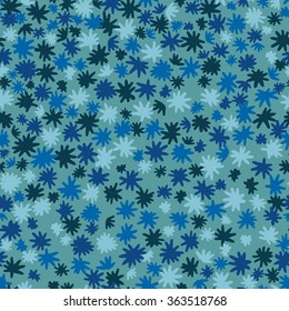 vector seamless graphical minimalistic unusual flower pattern, spring summer time, holidays, bright hand drawn minimalistic naive floral background, ditsy sketchy textile print